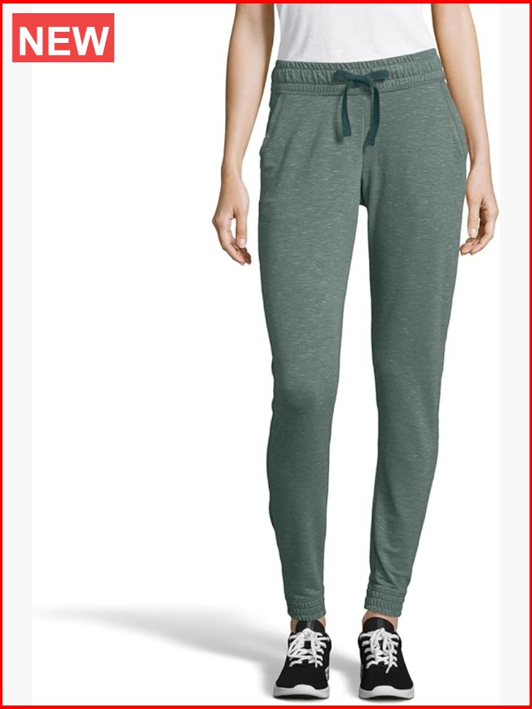 Tri-Blend French Terry Jogger With Pockets Mid Rise Cuffed Jogger